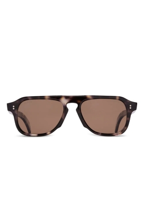 Cutler & Gross pilot-frame sunglasses - Brown
