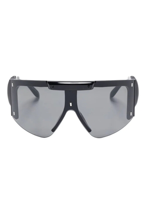 Ottolinger knotted shield-frame sunglasses - Black