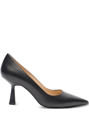 Stuart Weitzman 75mm Stuart Sculpt 75 pointed-toe sculpted-heel pumps - Black