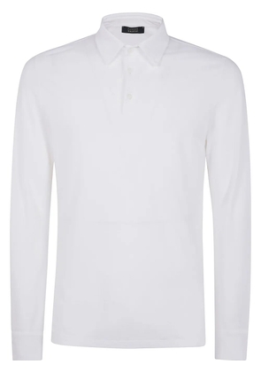 Zanone Ice cotton polo shirt - White