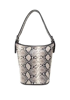 IRO python-print shoulder bag - Neutrals