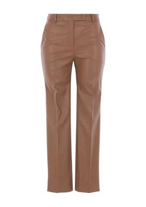 Incotex textured trousers - Brown