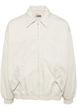 izzue zip-up jacket - Neutrals