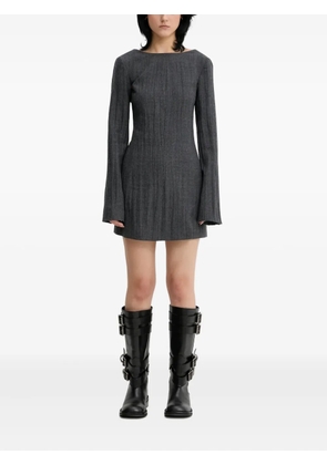 OUR LEGACY long-sleeve mini dress - Grey