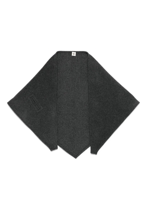 The Garment triangle-shape scarf - Grey