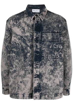 Études Studio organic cotton denim shirt - Grey