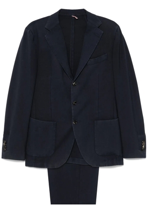 Dell'oglio wool suit - Blue