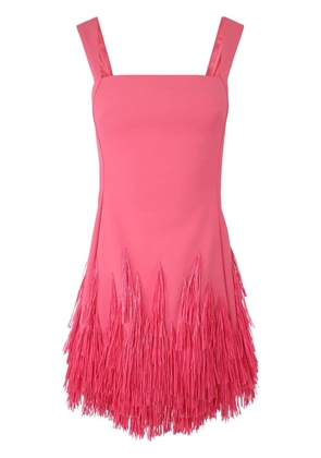 Cult Gaia Seraphina fringed-detail minidress - Pink