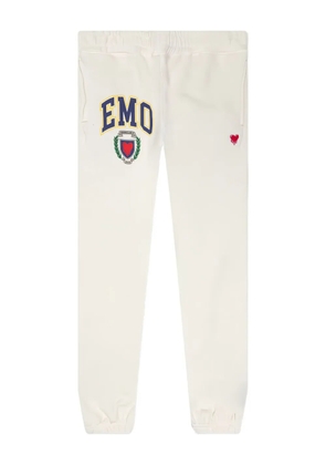 Emotionally Unavailable graphic-print track pants - White