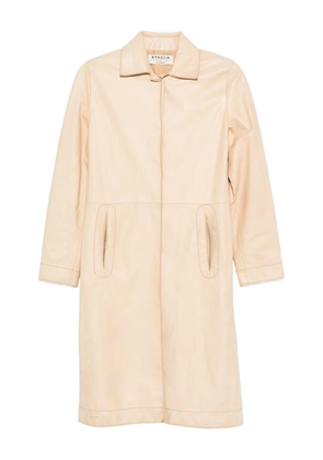 A.N.G.E.L.O. Vintage Cult 2000s leather coat - Brown