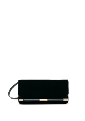 Victoria Beckham velvet clutch bag - Green
