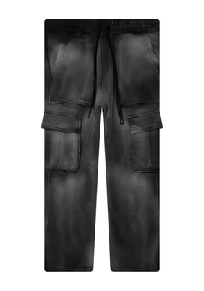 Nahmias logo cargo sweatpants - Black