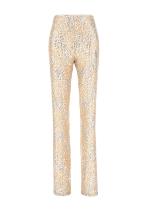 CORTE DEI GONZAGA sequin-embellished trousers - Neutrals