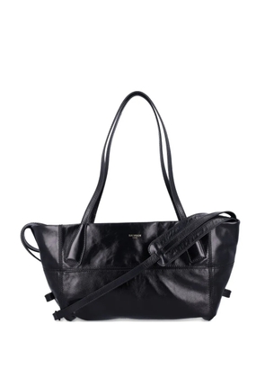 Balmain panelled shoulder bag - Black