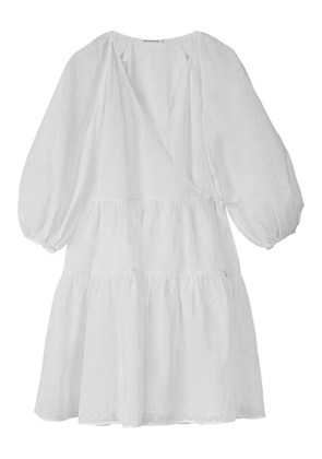 Cecilie Bahnsen Mirabelle wrap-effect dress - White