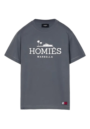 HOMIES MARBELLA graphic-print T-shirt - Grey