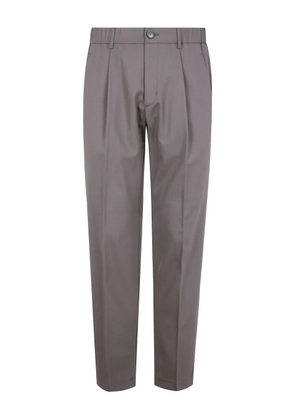Herno pleated back-pocket trousers - Grey