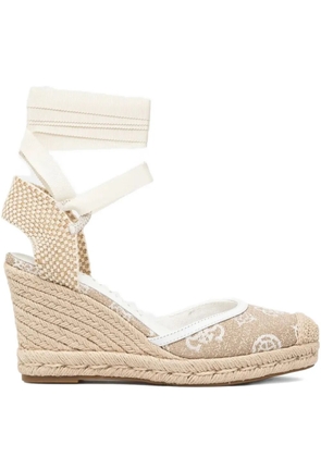 GUESS USA 100mm Charmi wedge espadrilles - Neutrals