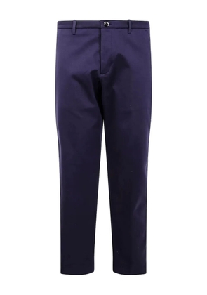 Nine In The Morning flap-pocket trousers - Blue