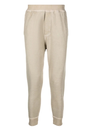 DSQUARED2 logo-print faded-effect track pants - Neutrals
