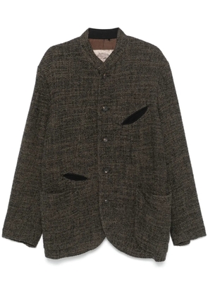 Ziggy Chen single-breasted jacket - Black