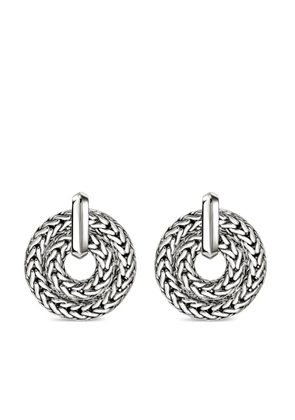 John Hardy sterling silver Icon Link earrings