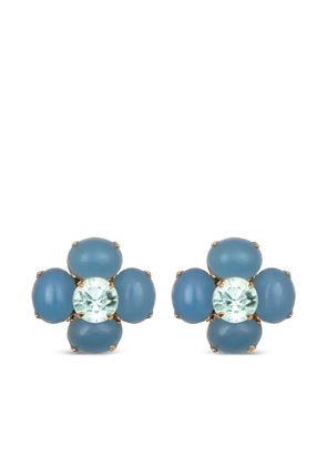 Jennifer Behr Quinn chalcedony earrings - Gold