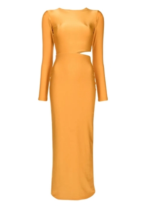 Lethicia Bronstein Sophia cut-out maxi dress - Yellow