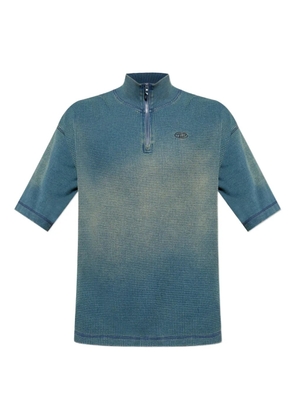 Diesel half-zip sweater - Blue