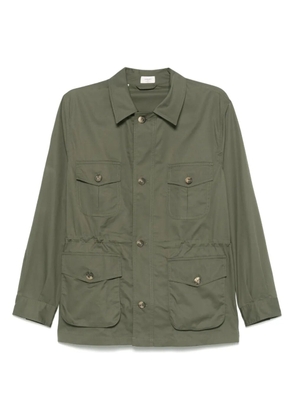 Alessandro Gherardi cotton shirt jacket - Green