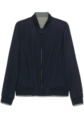 Canali reversible bomber jacket - Blue