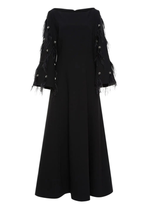 Huishan Zhang Clover dress - Black