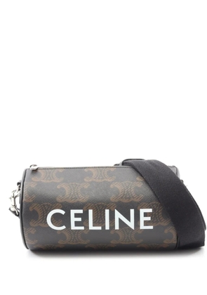 Celine Pre-Owned small 2010s Triomphe shoulder bag - Black