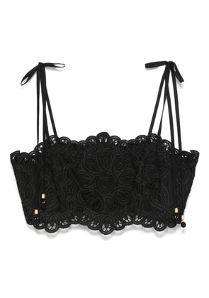 ZIMMERMANN Rhiannon crop top - Black