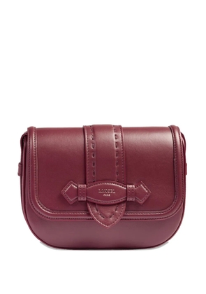 Lancel Sienna leather crossbody bag - Red