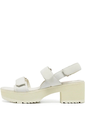 Prada Pre-Owned 60mm leather sandals - White