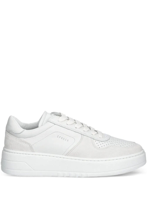 Copenhagen leather lace-up sneakers - White