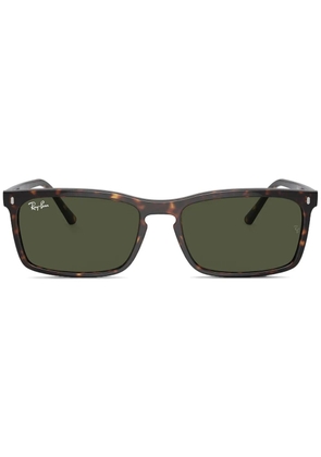 Ray-Ban RB4435 rectangular-frame sunglasses - Brown