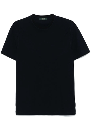 Zanone cotton T-shirt - Blue