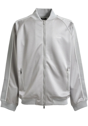 BREATH logo-embroidered jacket - Grey