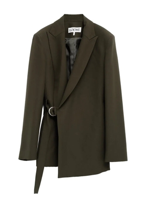 LOEWE belted jacket - Green