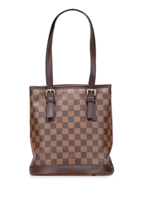 Louis Vuitton Pre-Owned 2000 Damier Ebene Marais bucket bag - Brown
