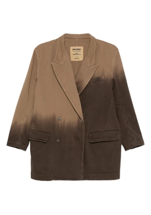 Uma Wang double-breasted jacket - Brown