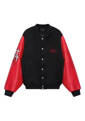 RTA Marty flame-print jacket - Black