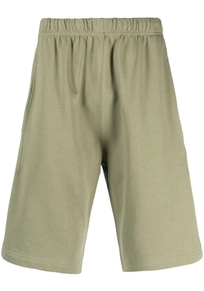 Kenzo Boke Flower elasticated-waist shorts - Green