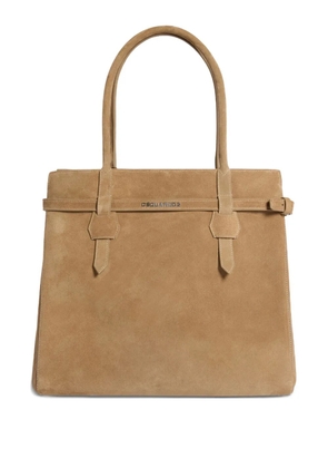 DSQUARED2 logo-lettering tote bag - Neutrals