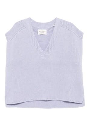 Marc O'Polo V-neck sleeveless top - Purple