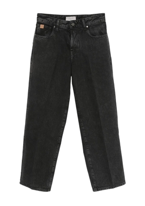Jacob Cohën pressed-crease jeans - Black