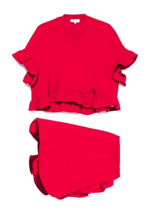 Ioana Ciolacu Peony shorts set - Red