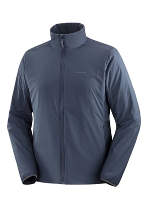 Salomon zip-up stand-collar jacket - Blue